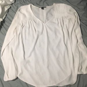 Banana Republic White Blouse